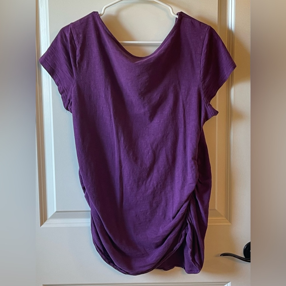 Motherhood Ruched Maternity Top